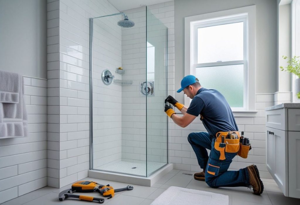 Install shower in Cincinnati bathroom