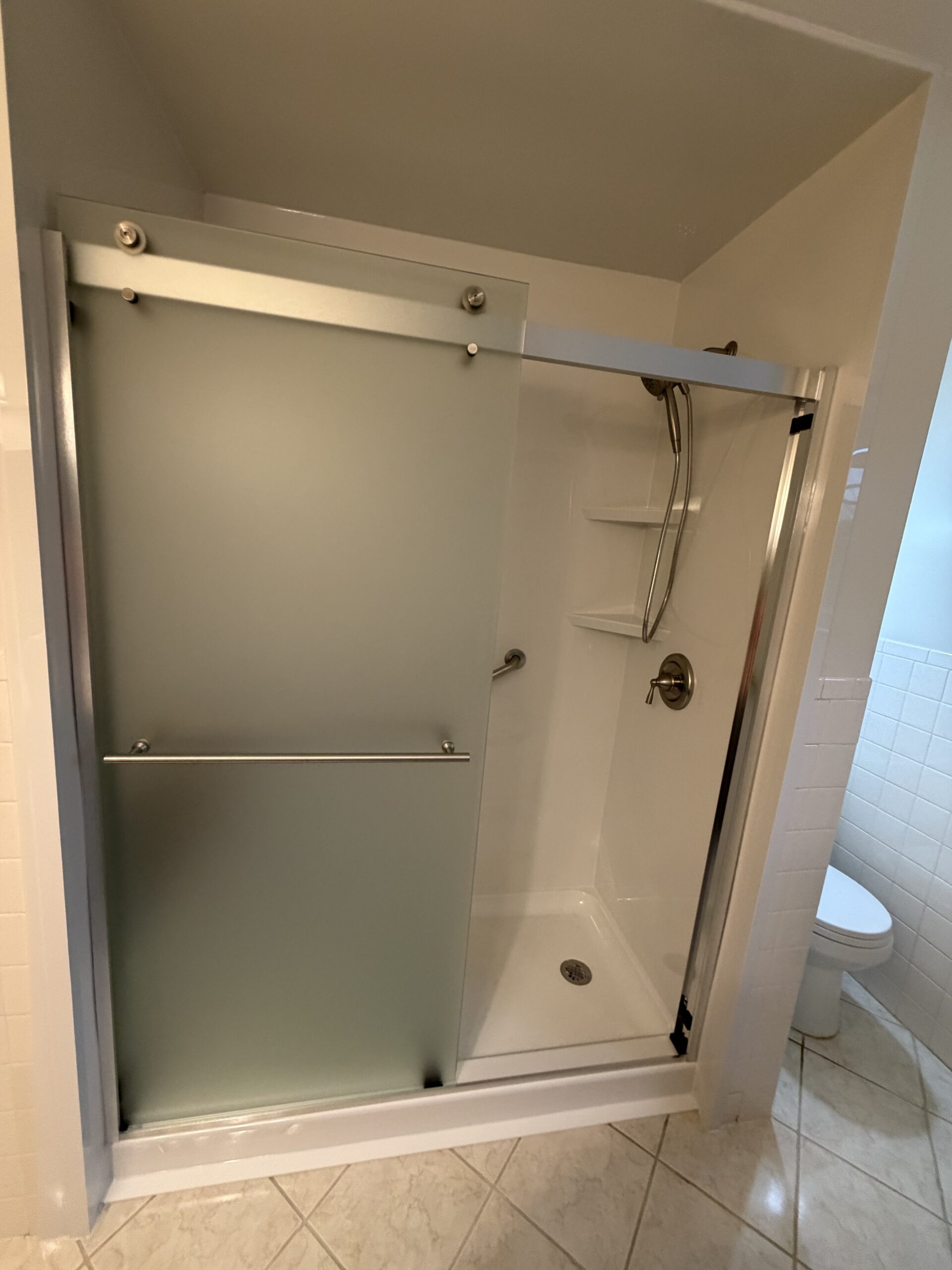 Tub to shower conversion in Batavia, OH.