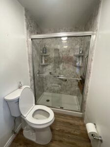 Full bathroom remodel in Hamilton, OH.