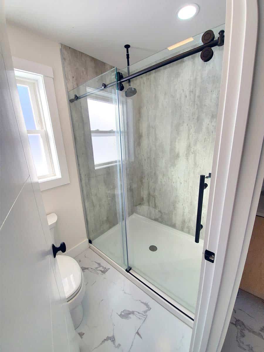 1 day tub to shower conversion in Franklin, OH.