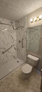 New shower installation in Mason, OH.