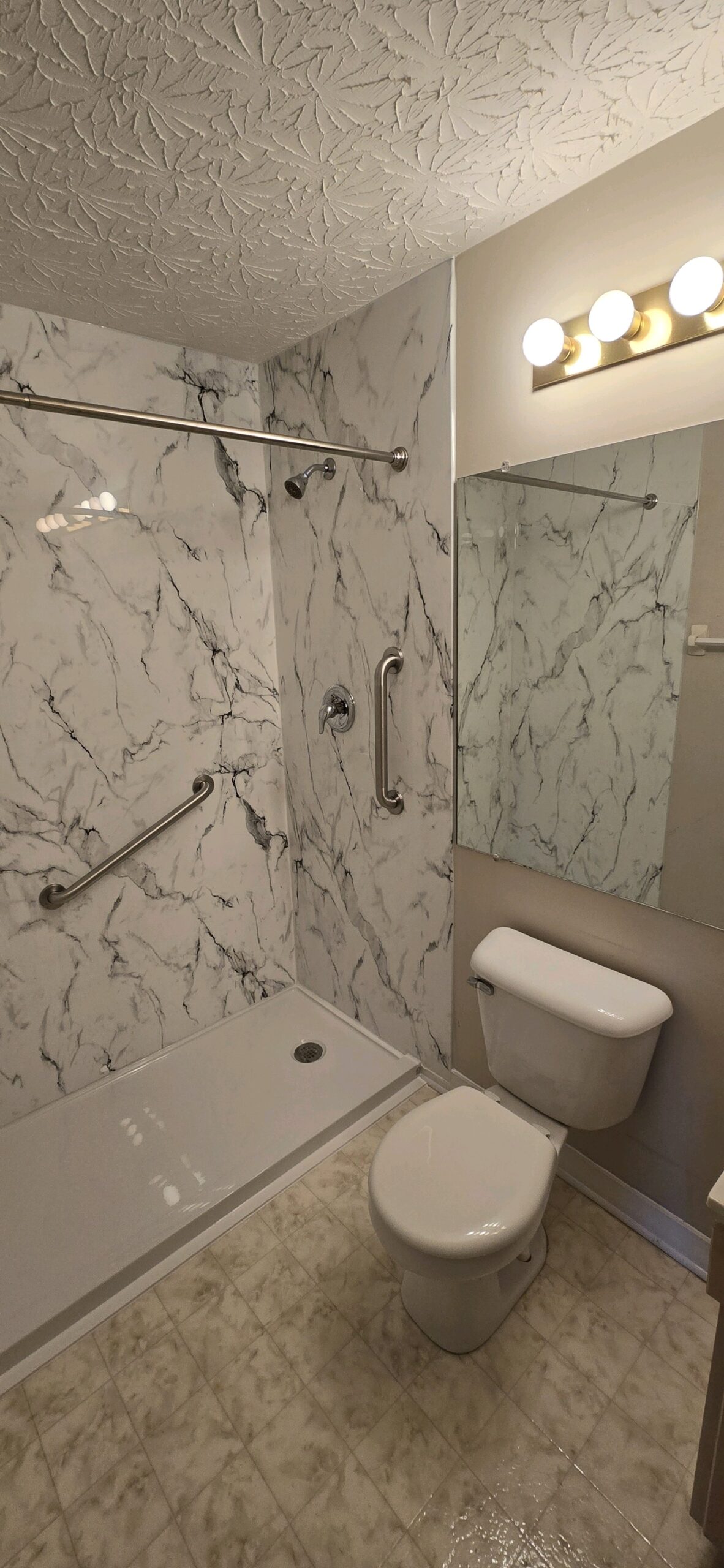 New shower installation in Mason, OH.